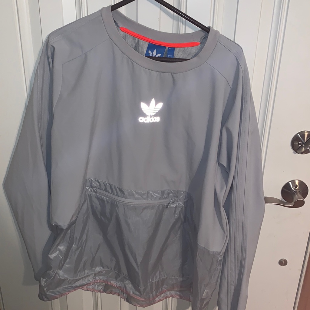 Gray Adidas Pullover